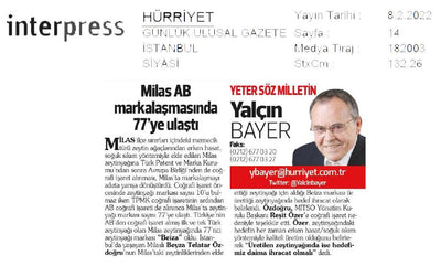 Milas AB Markalaşmasında 77’ye ulaştı